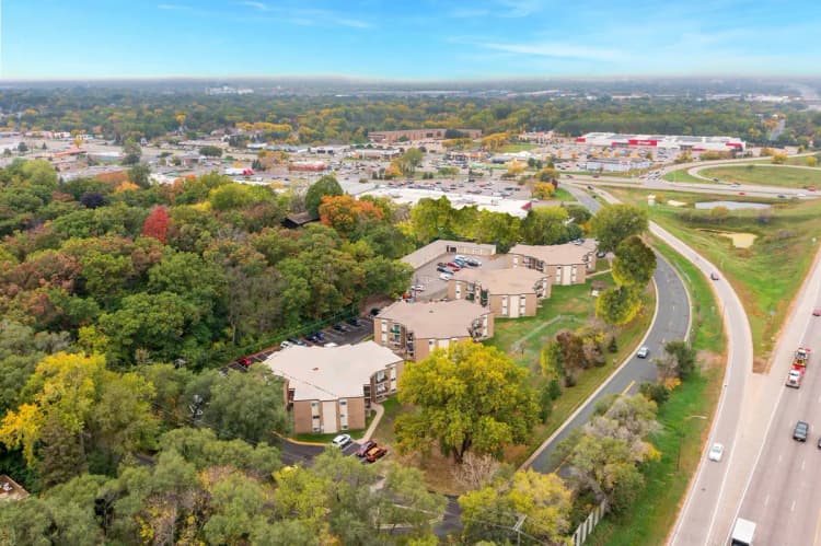 undefined apartments for rent - image - northview-commons-columbia-heights-mn-northview-commons-community-drone-image.jpg