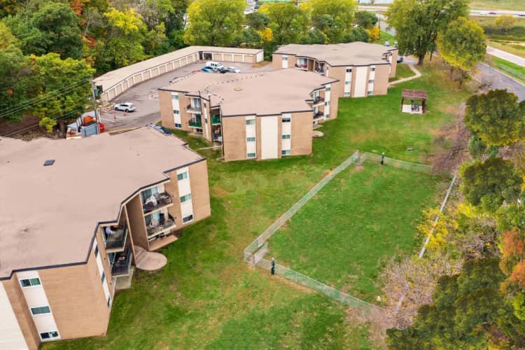 undefined apartments for rent - image - northview-commons-columbia-heights-mn-northview-commons-dog-area-aerial-view.jpg